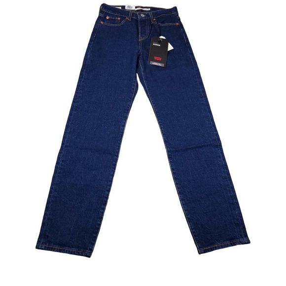 Levi's Wedgie Icon Fit Dark Wash Revolve High Rise Jeans Size 23 new with tags - Picture 2 of 12